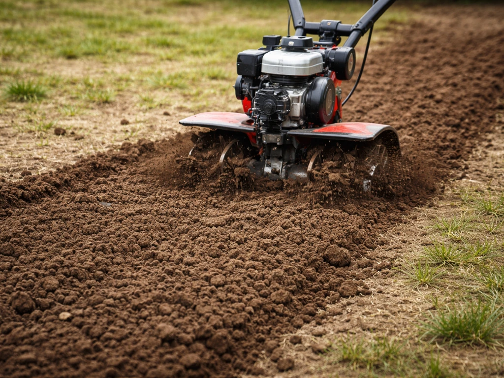 Refaire son gazon avec un motoculteur : guide pas à pas